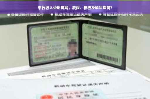 中行收入证明详解，流程、模板及填写指南?