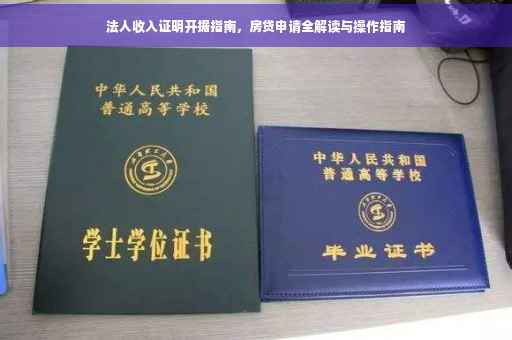 法人收入证明开据指南，房贷申请全解读与操作指南