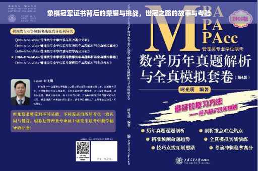 象棋冠军证书背后的荣耀与挑战，世冠之路的故事与考验