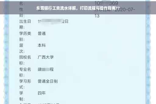 东莞银行工资流水详解，打印流程与操作指南??