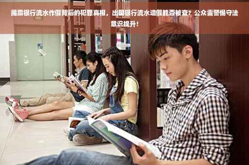 揭露银行流水作假背后的犯罪真相，出国银行流水造假能否被查？公众需警惕守法意识提升！