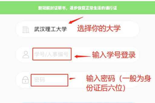 新冠解封证明书，逐步恢复正常生活的通行证