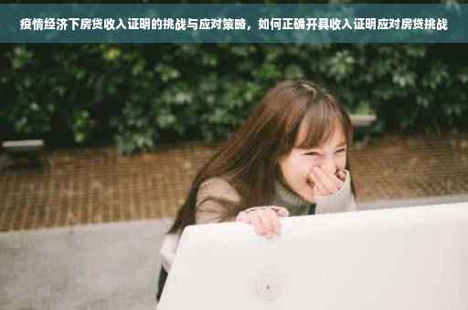 疫情经济下房贷收入证明的挑战与应对策略，如何正确开具收入证明应对房贷挑战