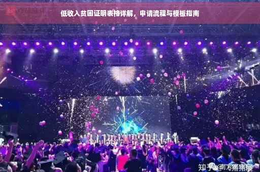 低收入贫困证明表格详解，申请流程与模板指南