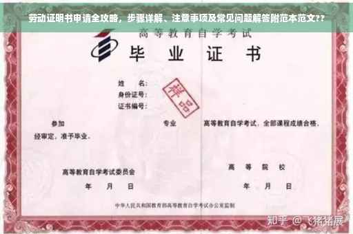 劳动证明书申请全攻略，步骤详解、注意事项及常见问题解答附范本范文??