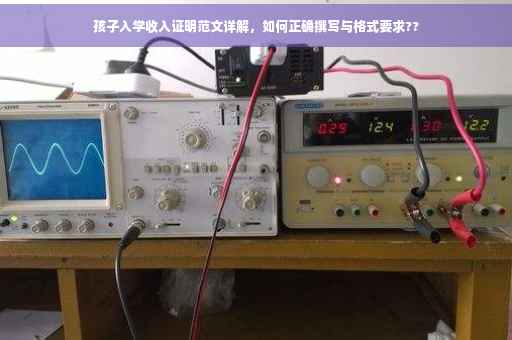 孩子入学收入证明范文详解，如何正确撰写与格式要求??