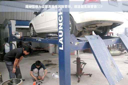 揭秘假收入证明真相与风险警示，违法且无效警告⚡️?