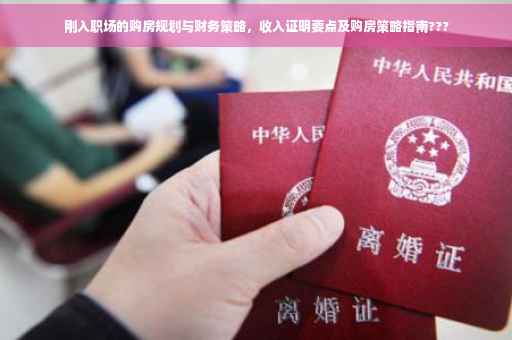 刚入职场的购房规划与财务策略，收入证明要点及购房策略指南???