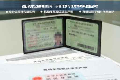 银行流水公函打印指南，步骤详解与注意事项及模板参考
