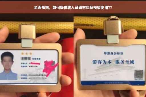 全面指南，如何提供收入证明材料及模板使用??