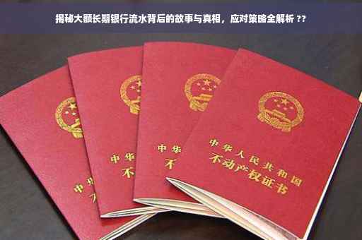 揭秘大额长期银行流水背后的故事与真相，应对策略全解析 ??