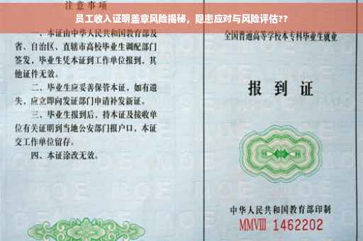 员工收入证明盖章风险揭秘，隐患应对与风险评估??