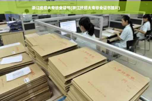 浙江统招大专毕业证书(浙江统招大专毕业证书图片)