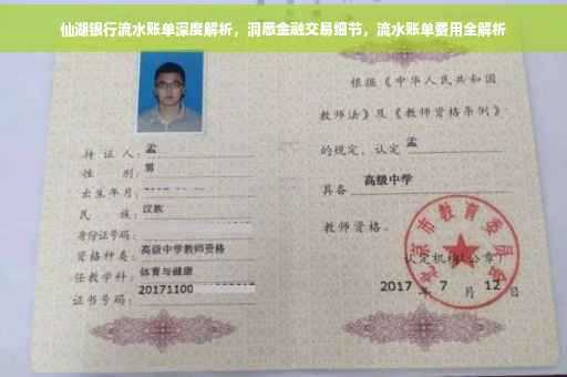 仙湖银行流水账单深度解析，洞悉金融交易细节，流水账单费用全解析