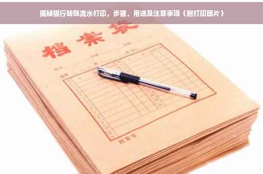 揭秘银行转账流水打印，步骤、用途及注意事项（附打印图片）