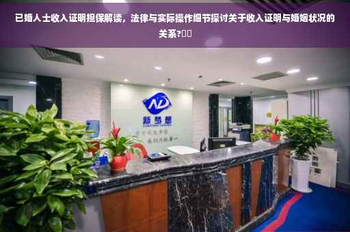 已婚人士收入证明担保解读，法律与实际操作细节探讨关于收入证明与婚姻状况的关系?⚡️