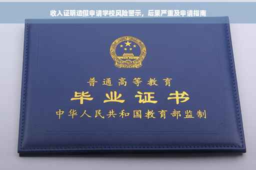 收入证明造假申请学校风险警示，后果严重及申请指南