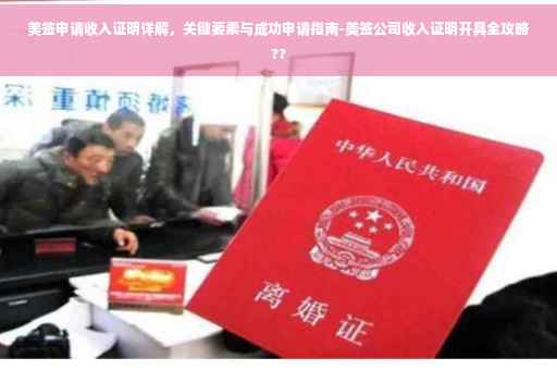 美签申请收入证明详解，关键要素与成功申请指南-美签公司收入证明开具全攻略??