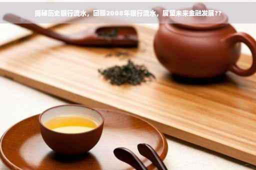 揭秘历史银行流水，回顾2008年银行流水，展望未来金融发展??