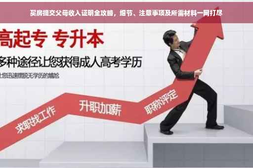 买房提交父母收入证明全攻略，细节、注意事项及所需材料一网打尽