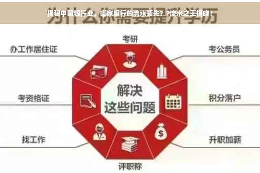揭秘中国银行业，哪家银行的流水领先？?流水之王揭晓！