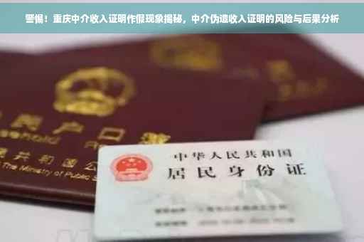 警惕！重庆中介收入证明作假现象揭秘，中介伪造收入证明的风险与后果分析