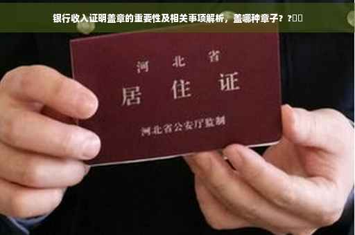 银行收入证明盖章的重要性及相关事项解析，盖哪种章子？?⚡️
