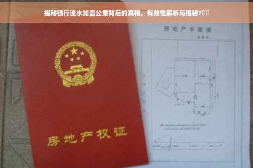 揭秘银行流水加盖公章背后的真相，有效性解析与揭秘?⚡️