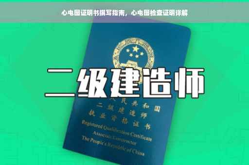 心电图证明书撰写指南，心电图检查证明详解