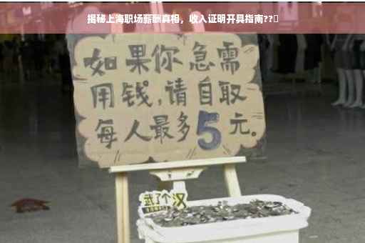 揭秘上海职场薪酬真相，收入证明开具指南??️