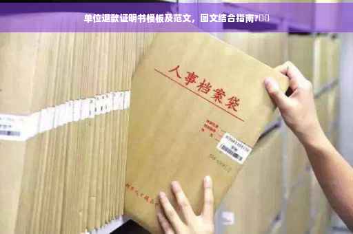 单位退款证明书模板及范文，图文结合指南?⚡️