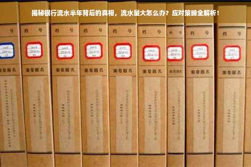 揭秘银行流水半年背后的真相，流水量大怎么办？应对策略全解析！