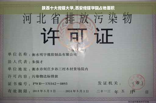 陕西十大传媒大学,西安传媒学院占地面积