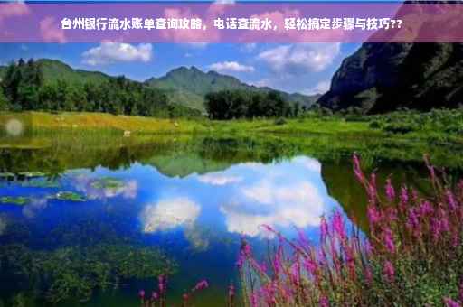 台州银行流水账单查询攻略，电话查流水，轻松搞定步骤与技巧??