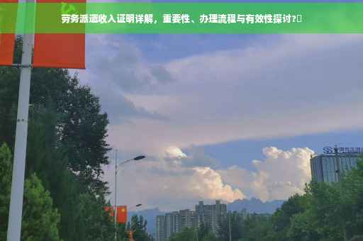 劳务派遣收入证明详解，重要性、办理流程与有效性探讨?✨