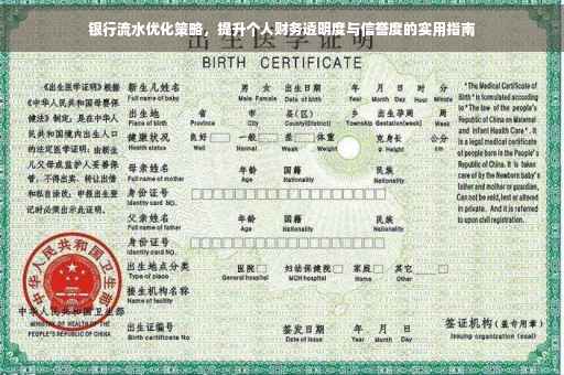银行流水优化策略，提升个人财务透明度与信誉度的实用指南