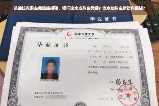 凯迪拉克购车新策略揭秘，银行流水成购车凭证？流水线购车新动向揭秘?