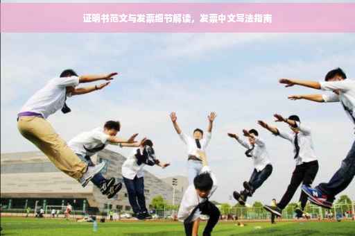 证明书范文与发票细节解读，发票中文写法指南