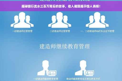 揭秘银行流水三百万背后的故事，收入截图揭示惊人真相！