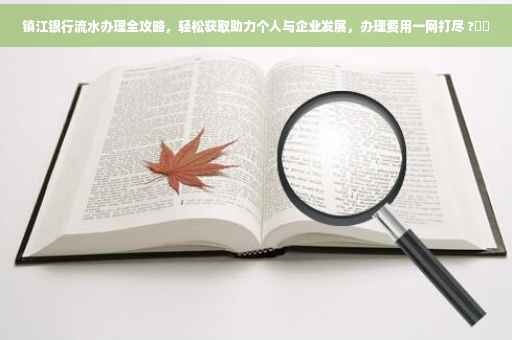 镇江银行流水办理全攻略，轻松获取助力个人与企业发展，办理费用一网打尽 ?⚡️