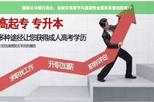 揭秘义乌银行流水，金融交易细节与重要性全解析及查询指南??