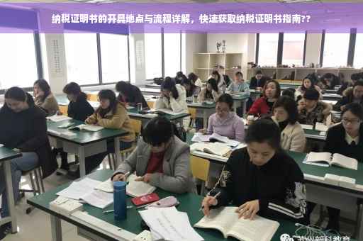 纳税证明书的开具地点与流程详解，快速获取纳税证明书指南??