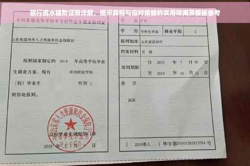 银行流水辅助证明详解，揭示真相与应对策略的实用指南及模板参考