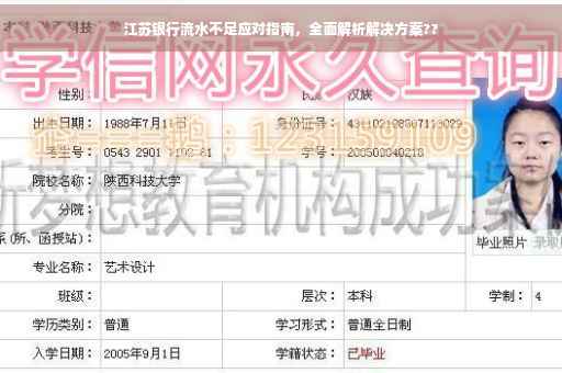 江苏银行流水不足应对指南，全面解析解决方案??