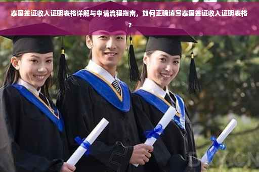 泰国签证收入证明表格详解与申请流程指南，如何正确填写泰国签证收入证明表格？
