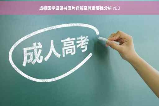 成都医学证明书图片详解及其重要性分析 ?⚡️