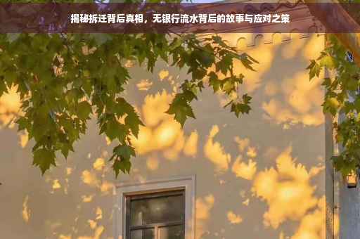 揭秘拆迁背后真相，无银行流水背后的故事与应对之策