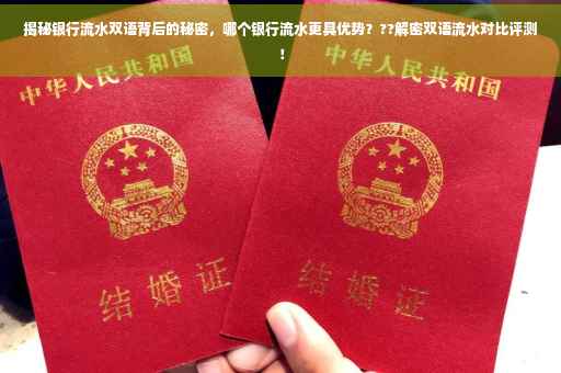 揭秘银行流水双语背后的秘密，哪个银行流水更具优势？??解密双语流水对比评测！