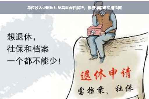 单位收入证明图片及其重要性解析，模板详解与实用指南
