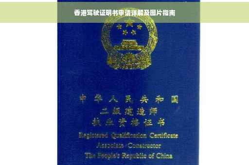 香港驾驶证明书申请详解及图片指南